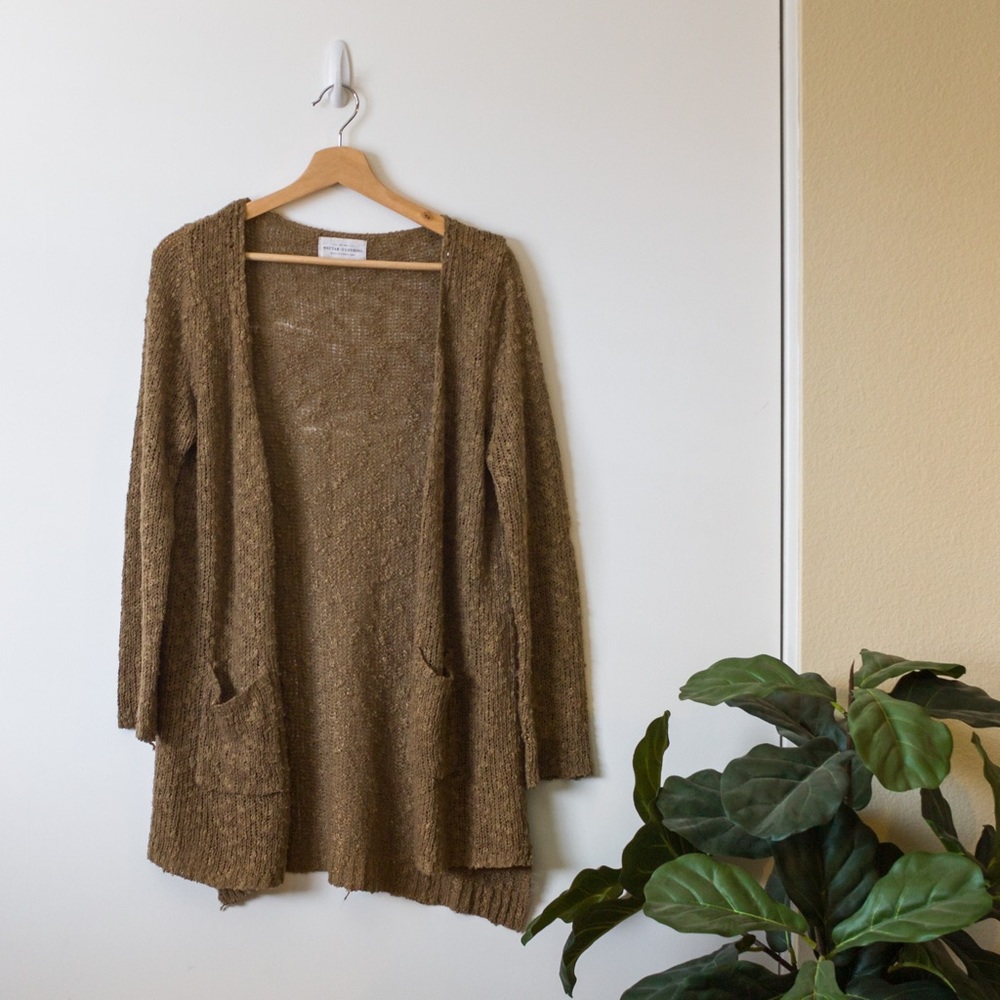 Open Front Cardigan